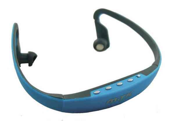 Auriculares Sport Slim Azul